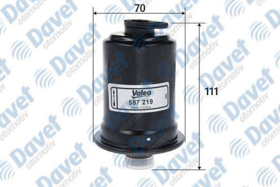 VALEO 587219 Yakit Filtresi (Benzin) Hyundai Atos 1.0 I  ####